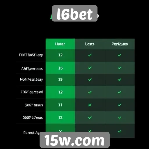 Comparativo entre l6bet e outros sites de apostas